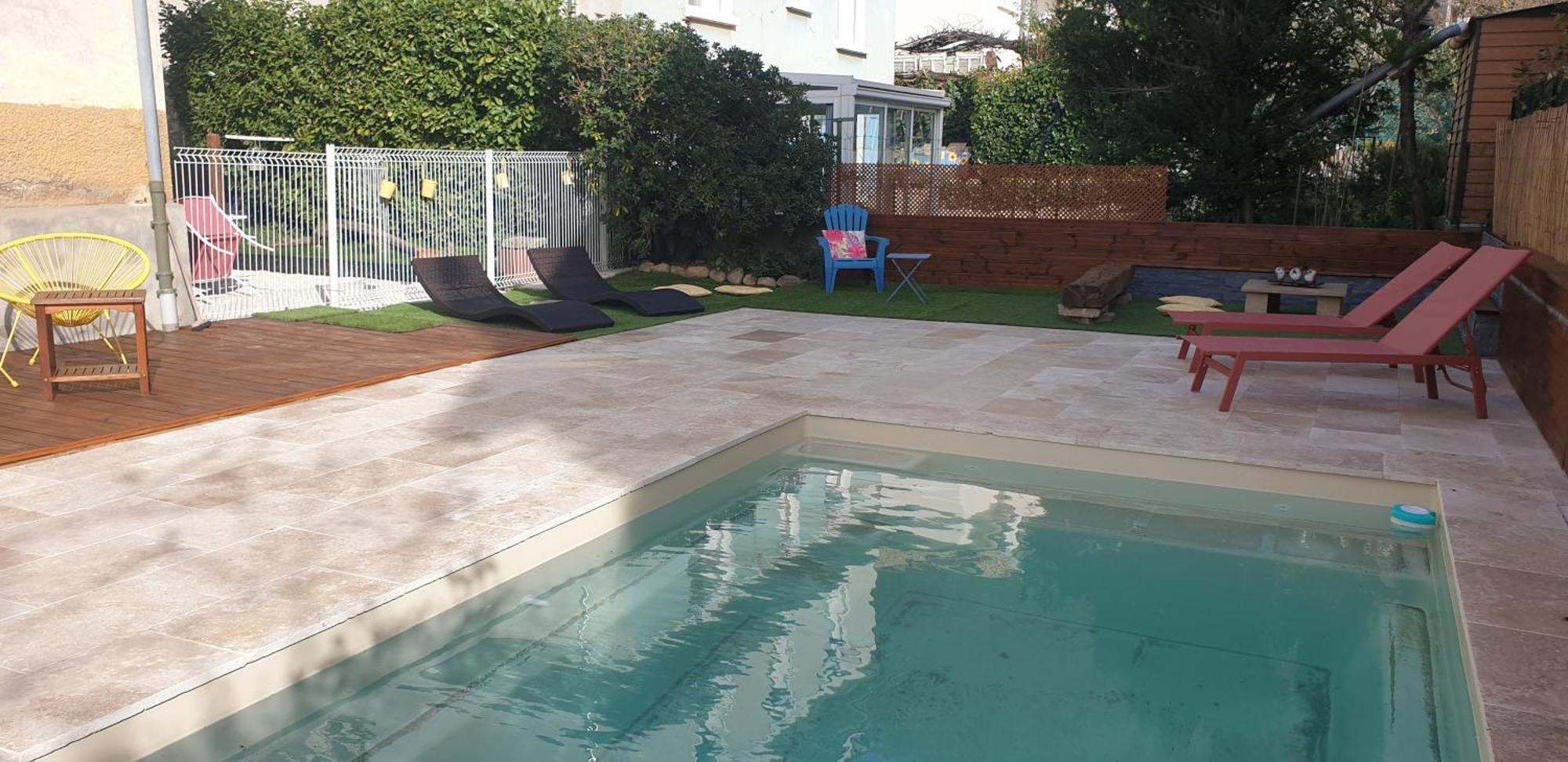 Charmant T3 Avec Piscine Digne-les-Bains ภายนอก รูปภาพ